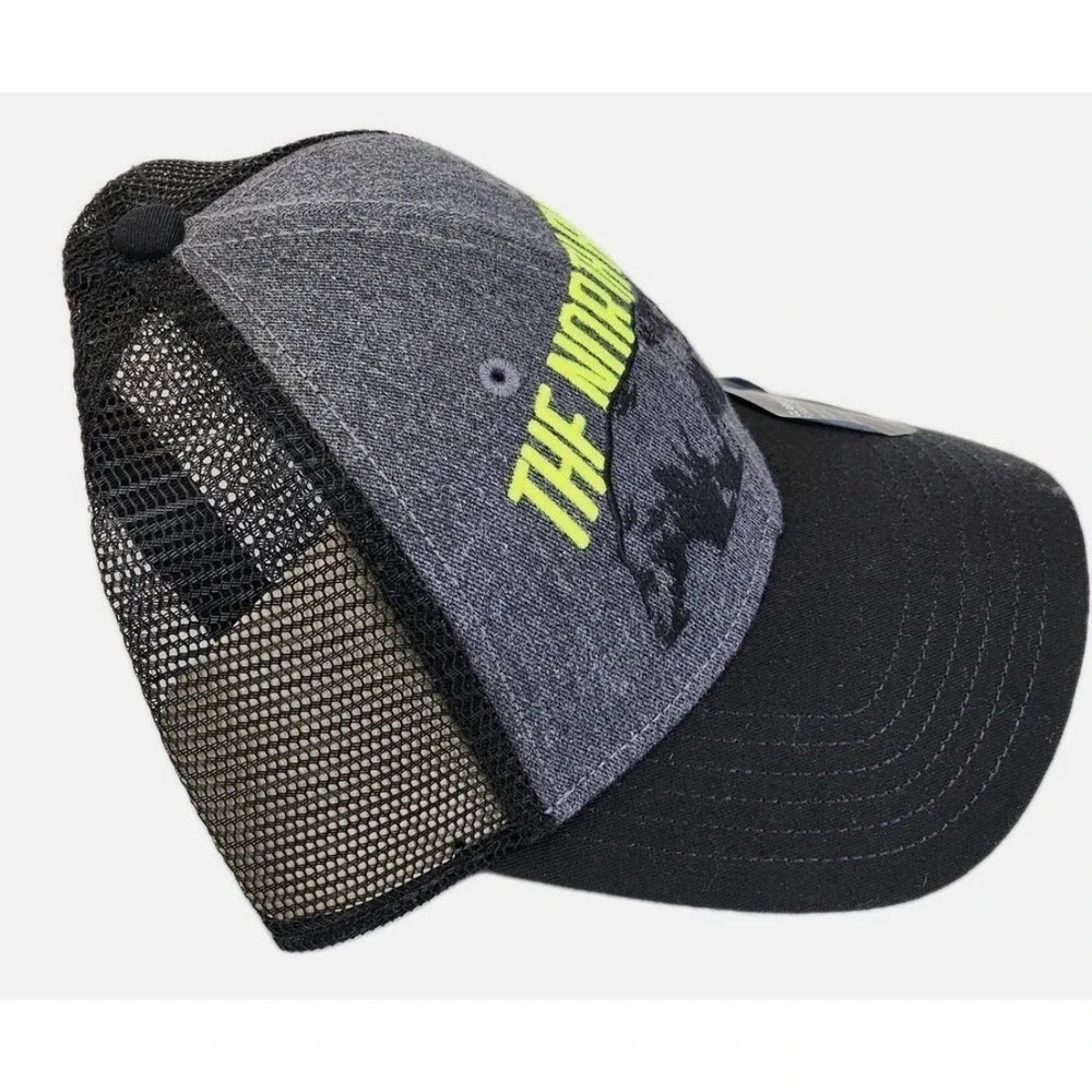 NEW THE NORTH FACE Mudder Cap Hat Bear Classic Fit‎ Snapback Gray Logo Trucker